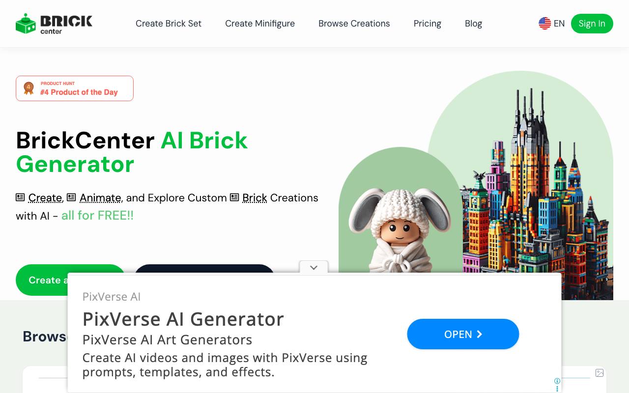 Brick Center screenshot