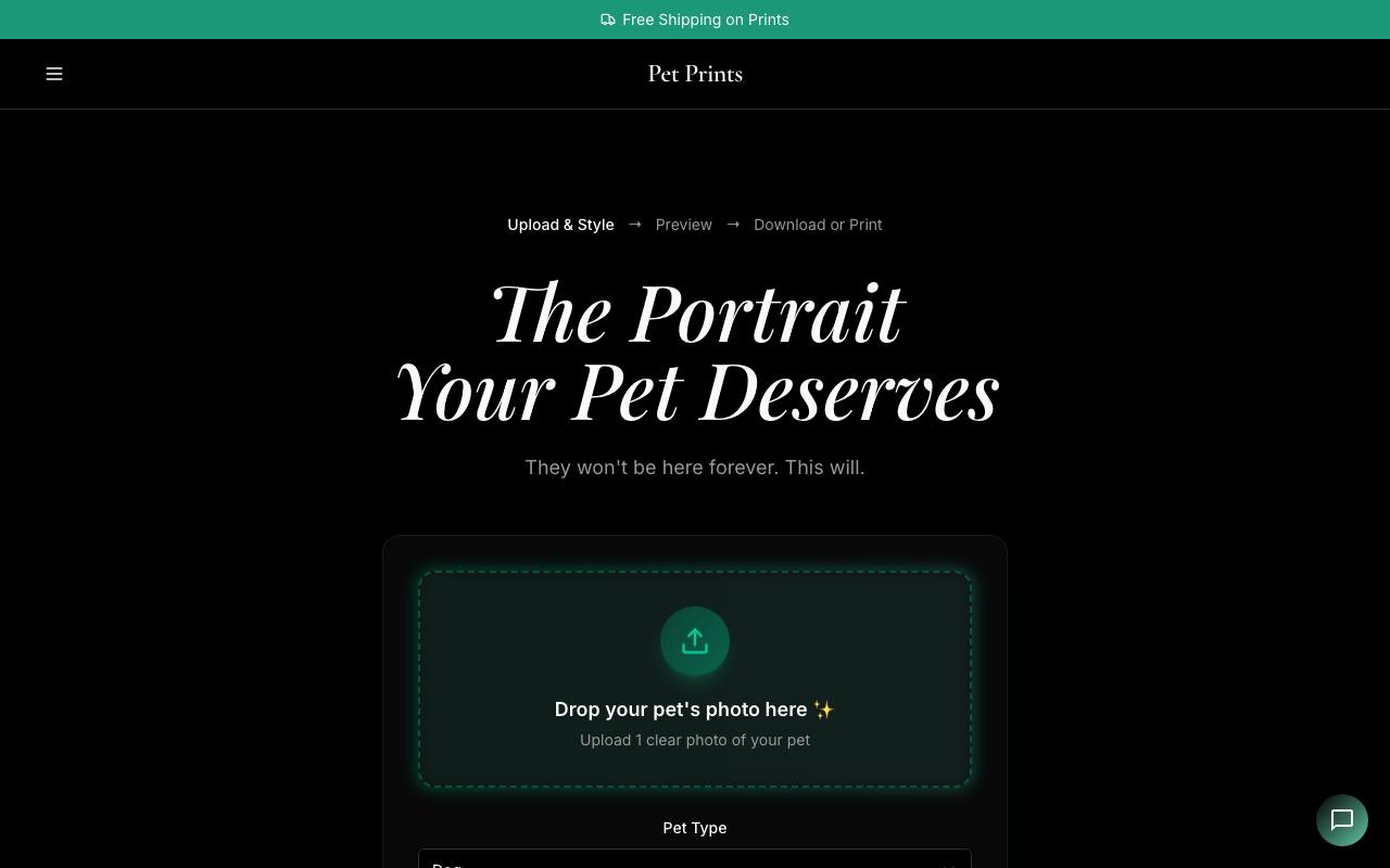 Pet Print screenshot