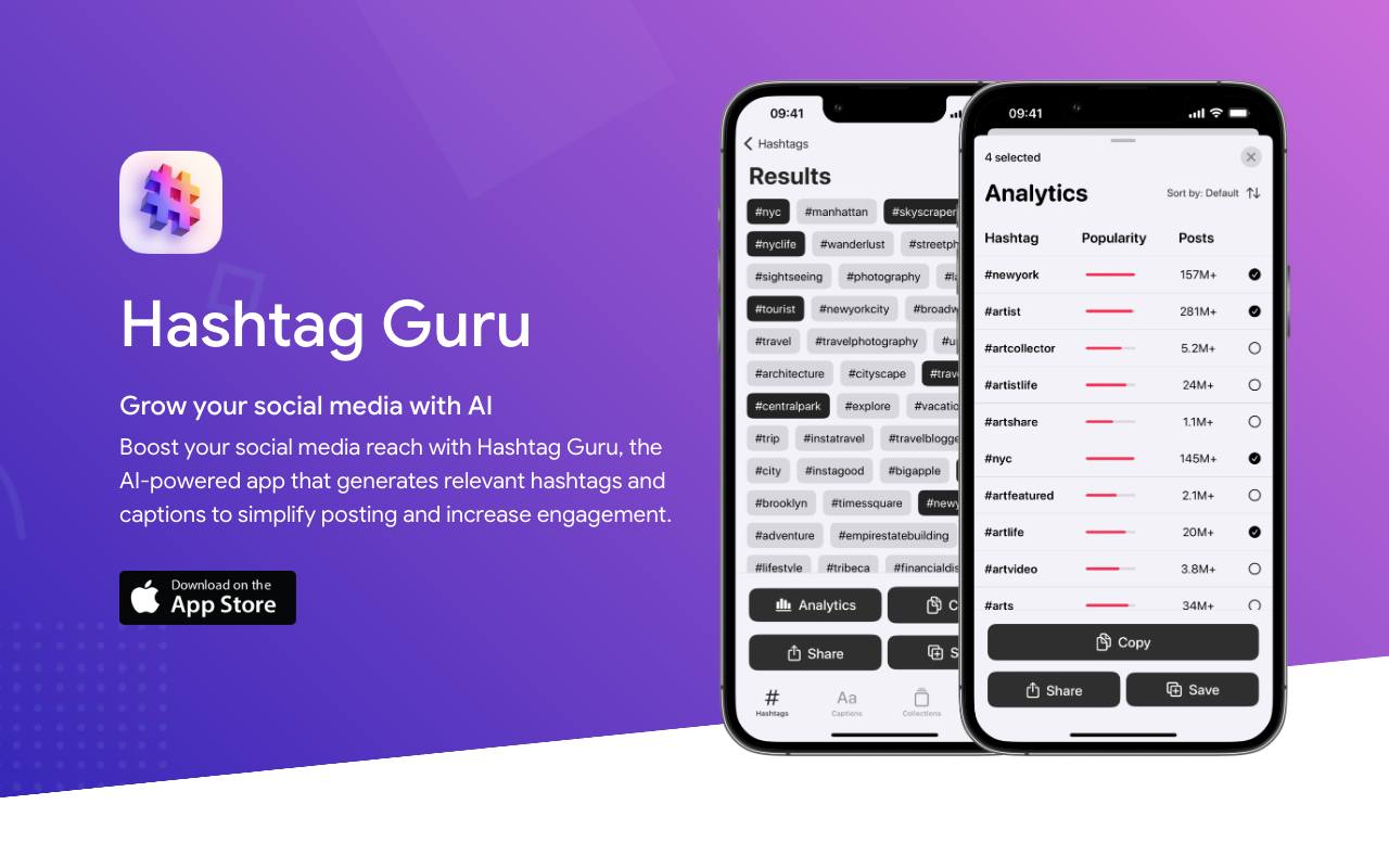 Hashtag Guru screenshot