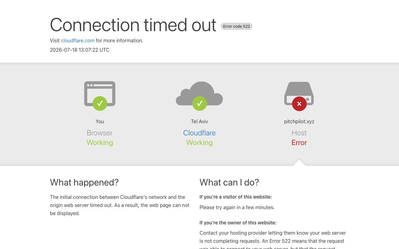 pitchpilot screenshot