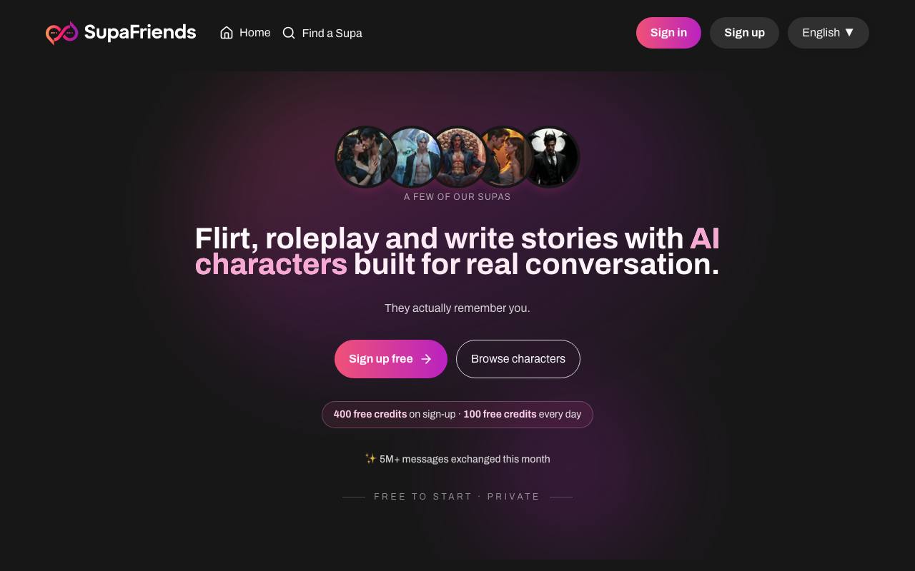 Supafriends screenshot