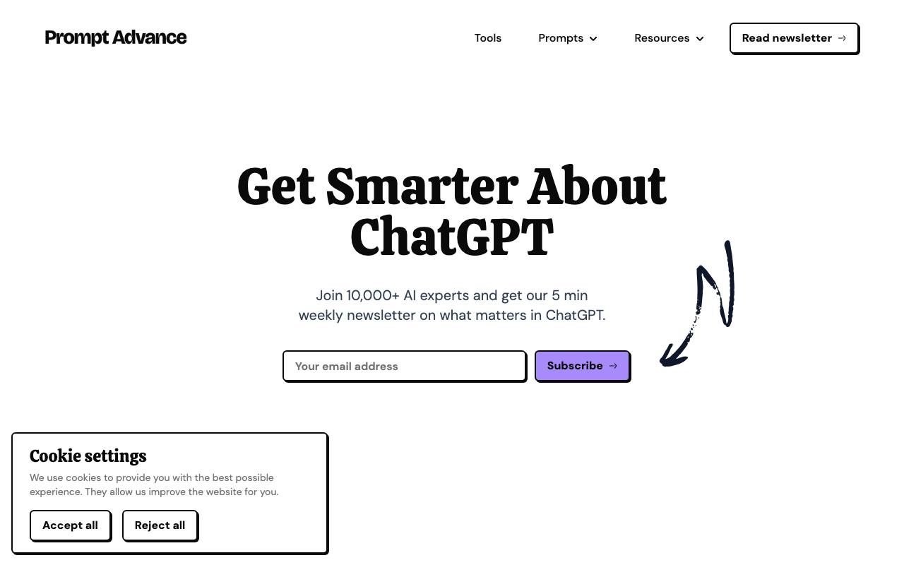 Prompt Advance screenshot