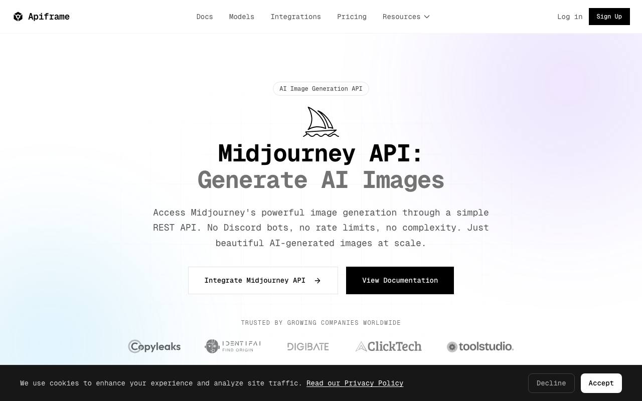 APIFRAME screenshot