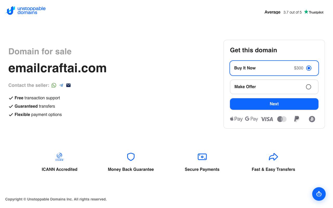 EmailCraft AI screenshot
