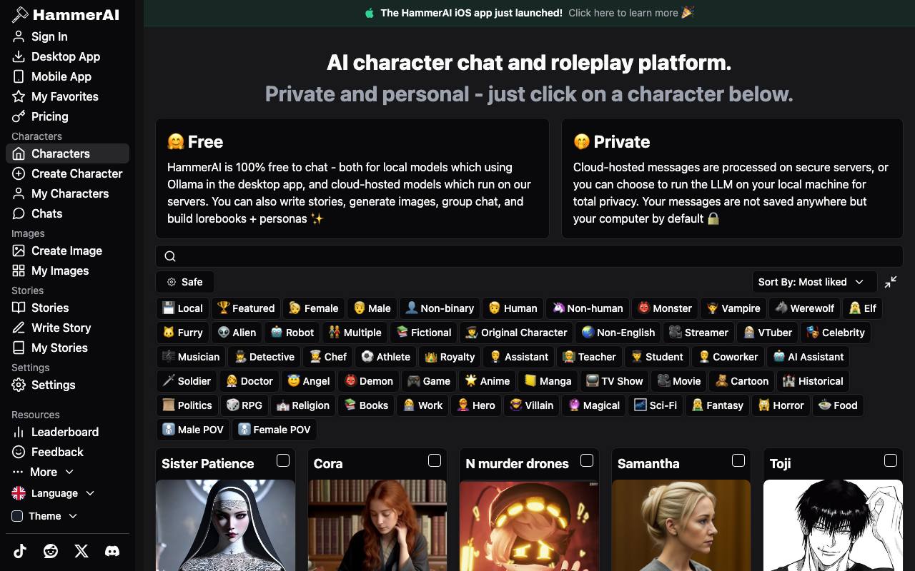 HammerAI screenshot