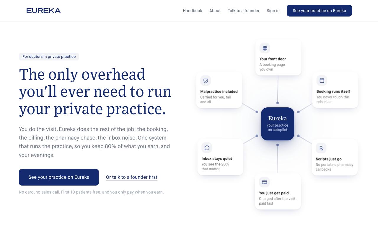 Eureka Health screenshot