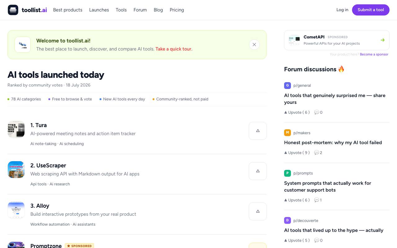 Tool List Ai screenshot