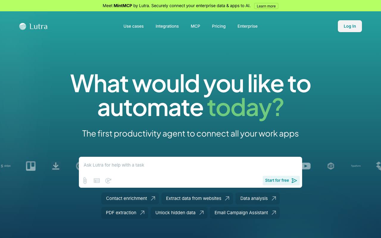 Lutra AI screenshot