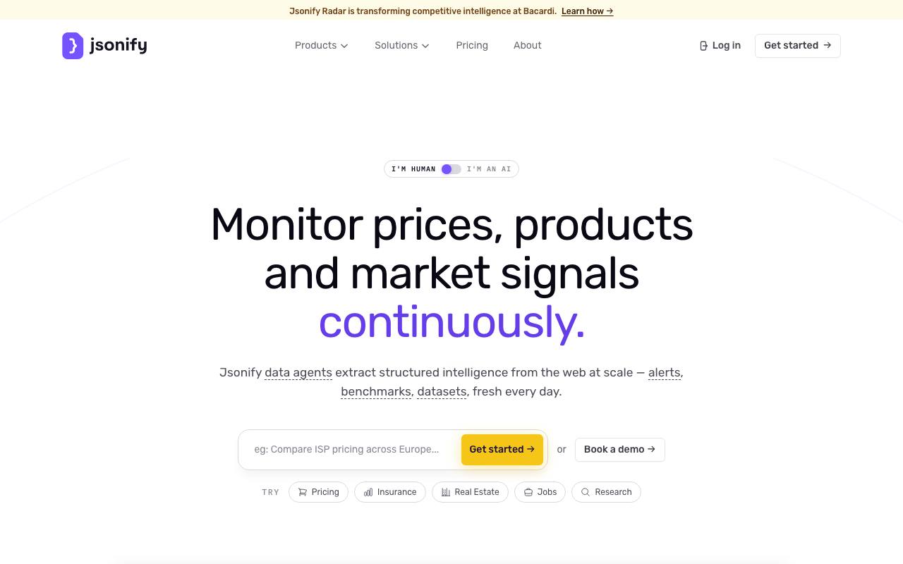 Jsonify screenshot