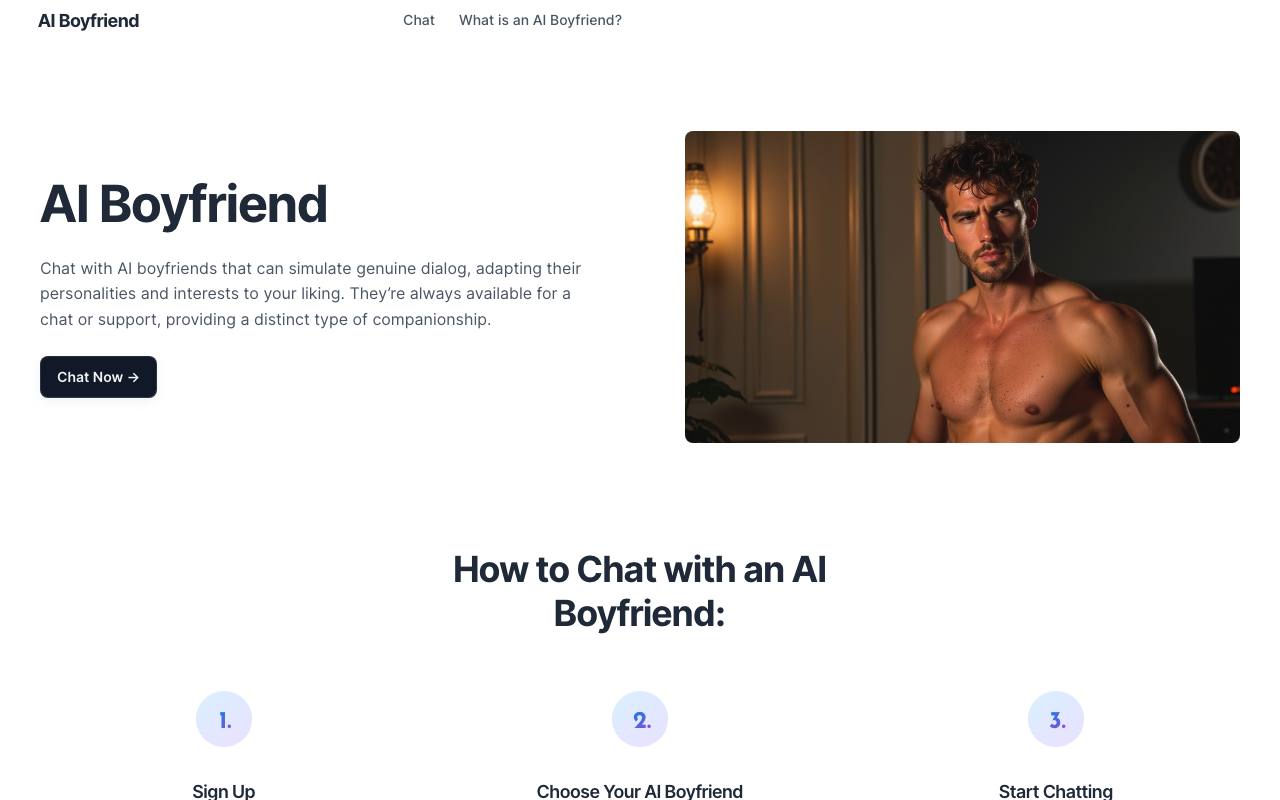 AI Boyfriend screenshot