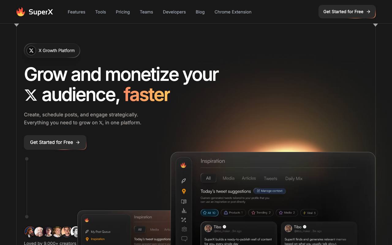 SuperX screenshot
