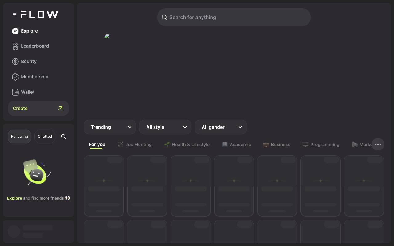 FlowGPT screenshot