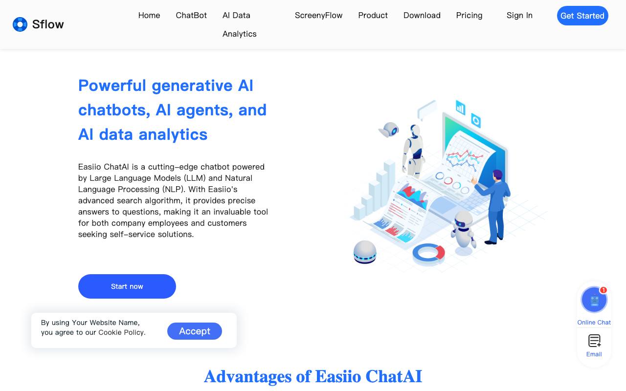 Easiio Sflow ChatAI screenshot