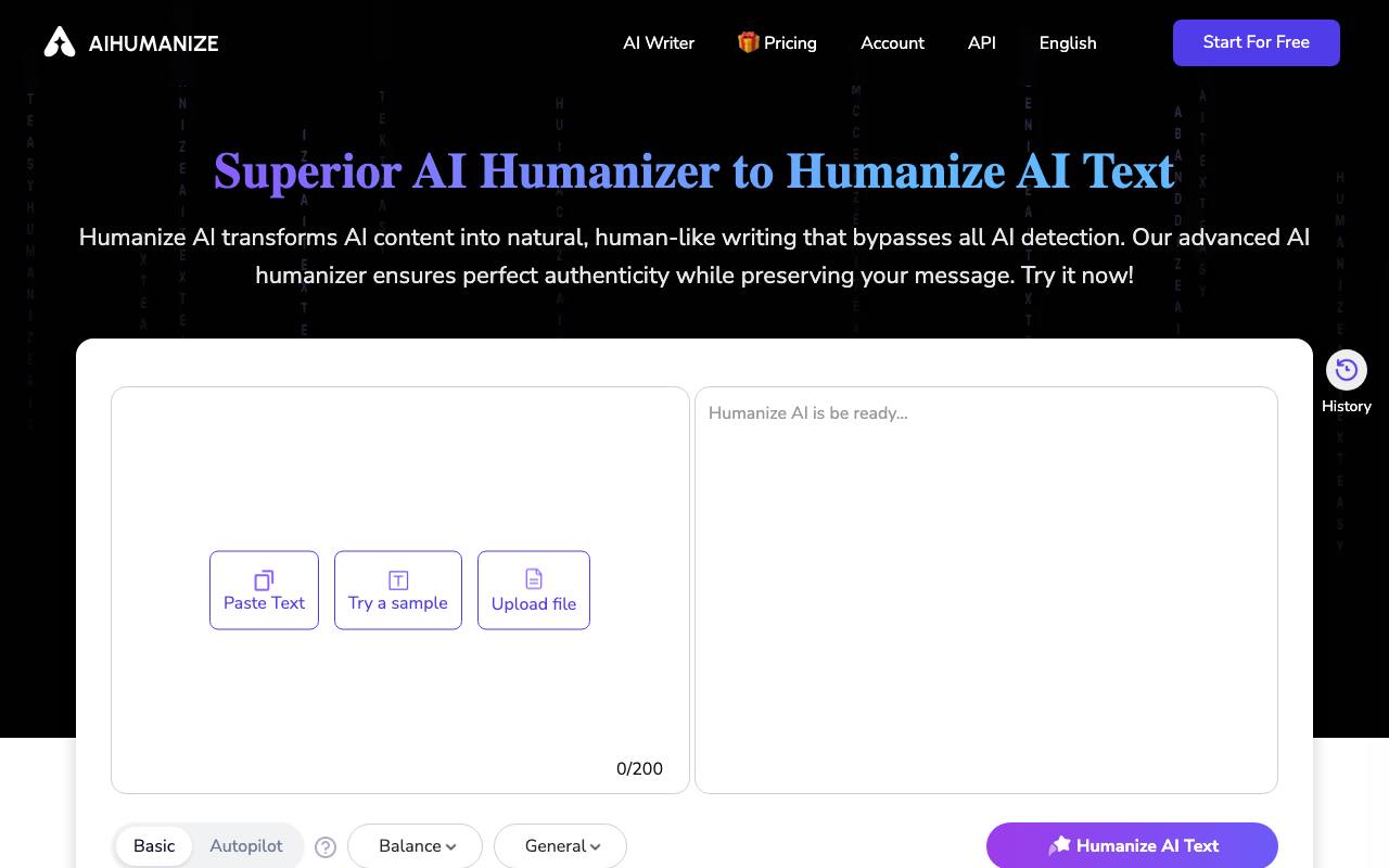 AI Humanize screenshot