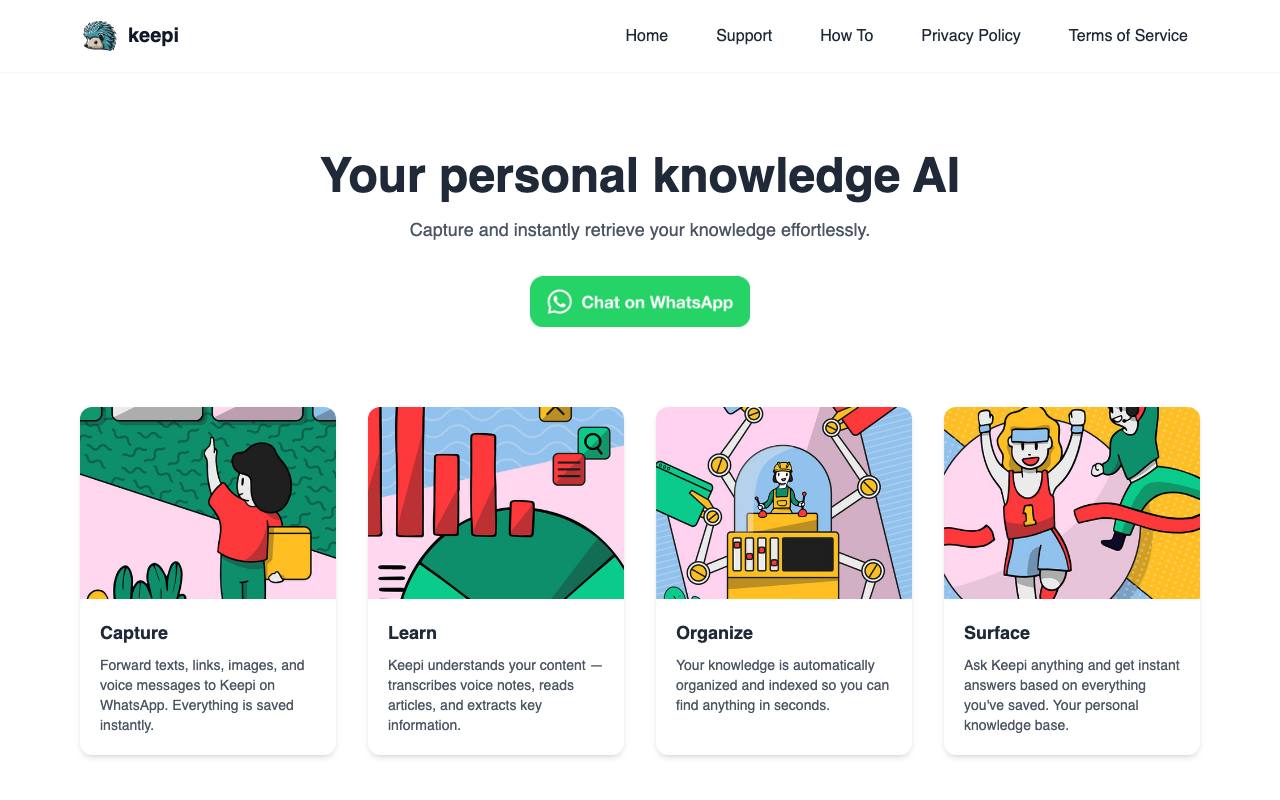 Keepi.ai screenshot