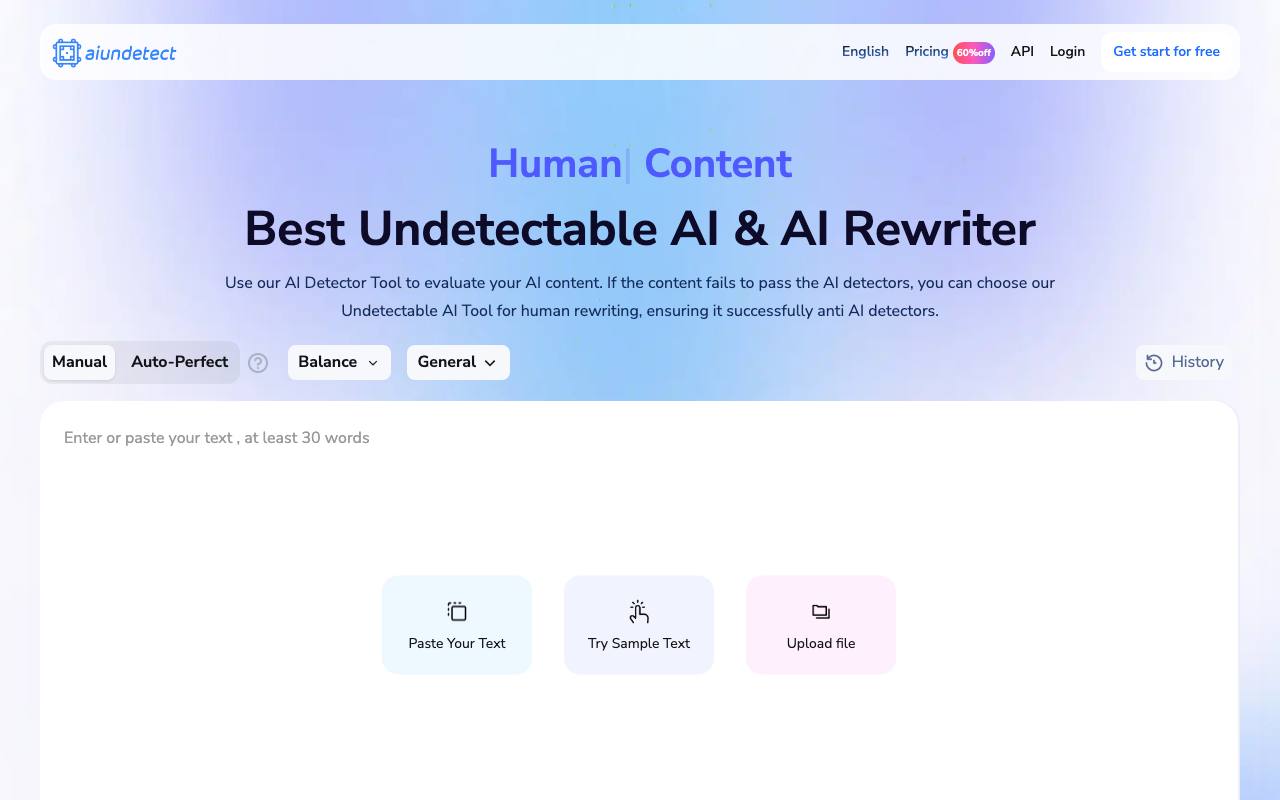 aiundetect screenshot