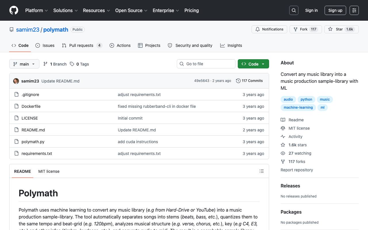 Polymath screenshot