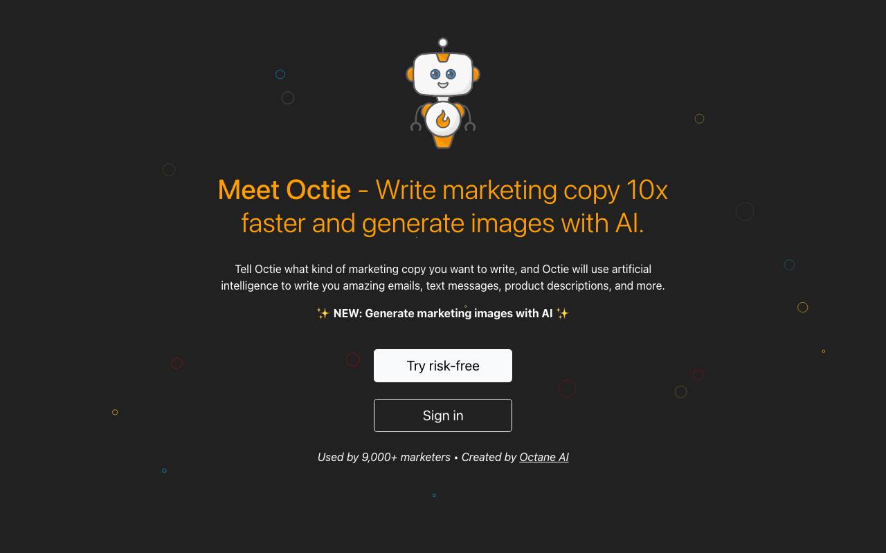 Octie screenshot