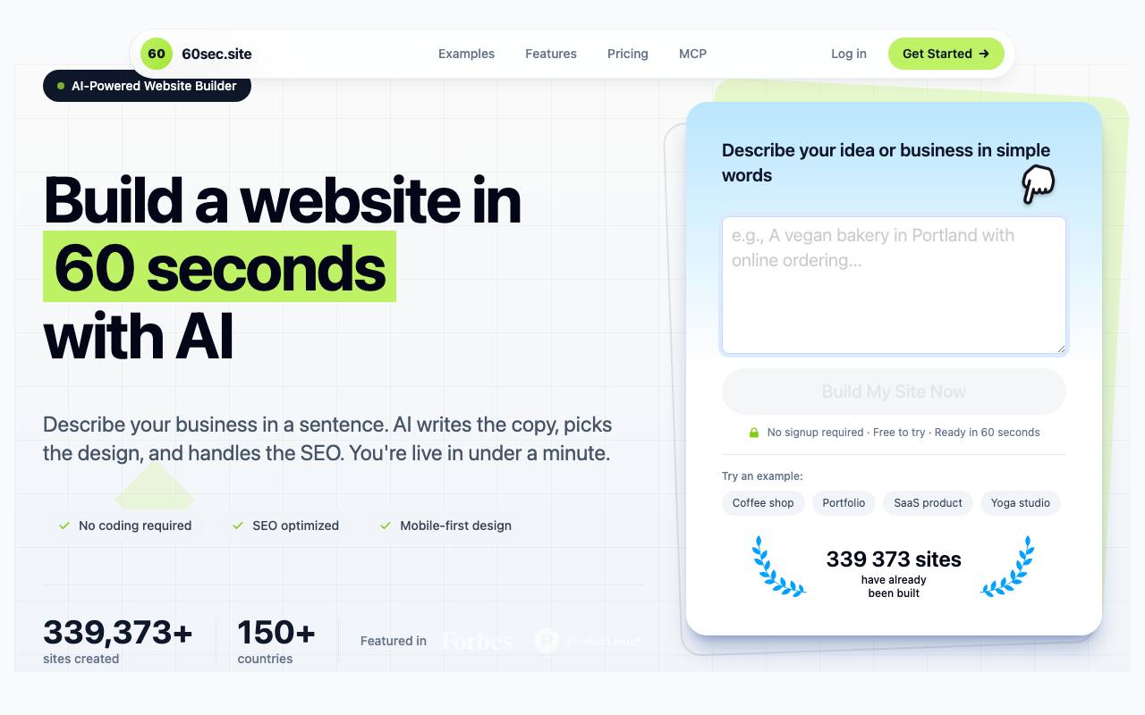 60sec.site screenshot