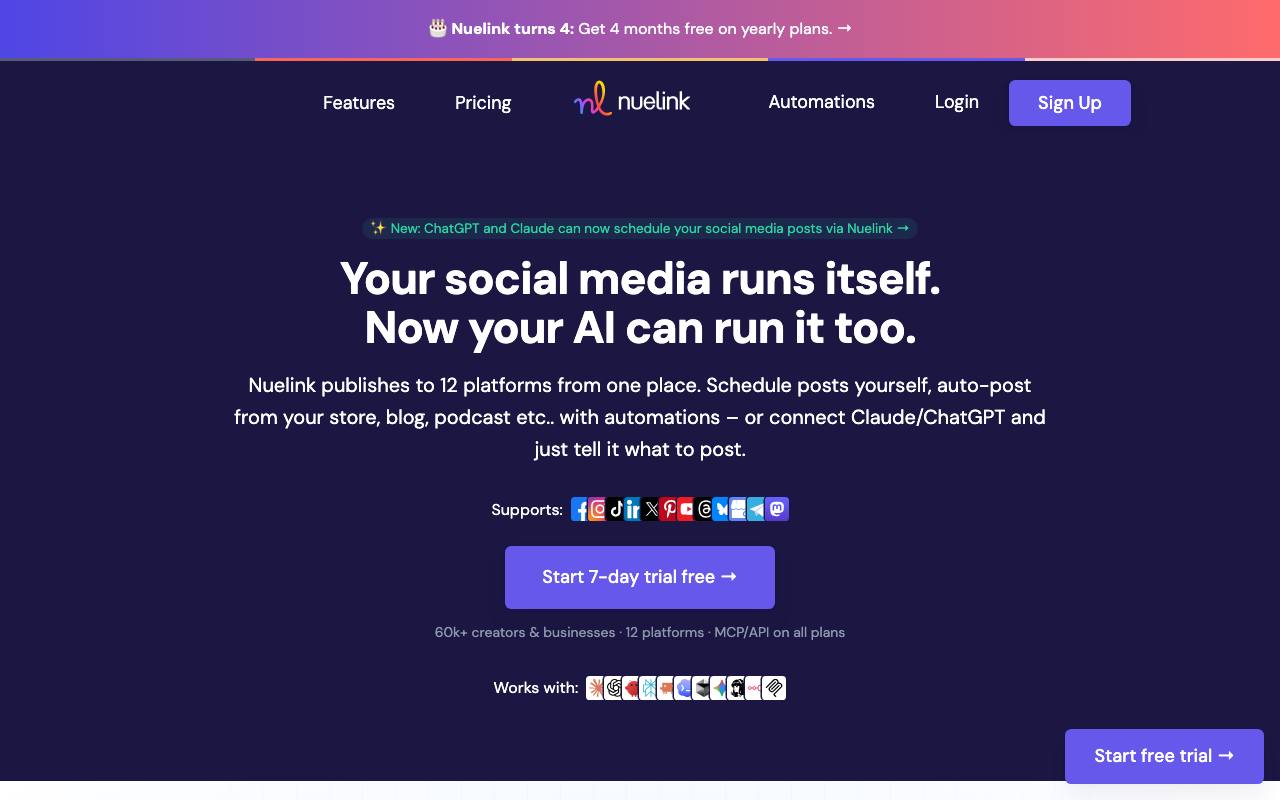 Nuelink screenshot