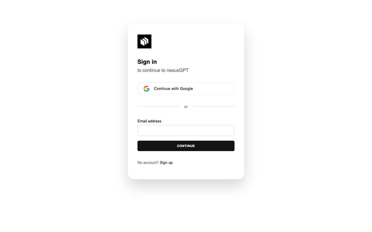 NexusGPT screenshot