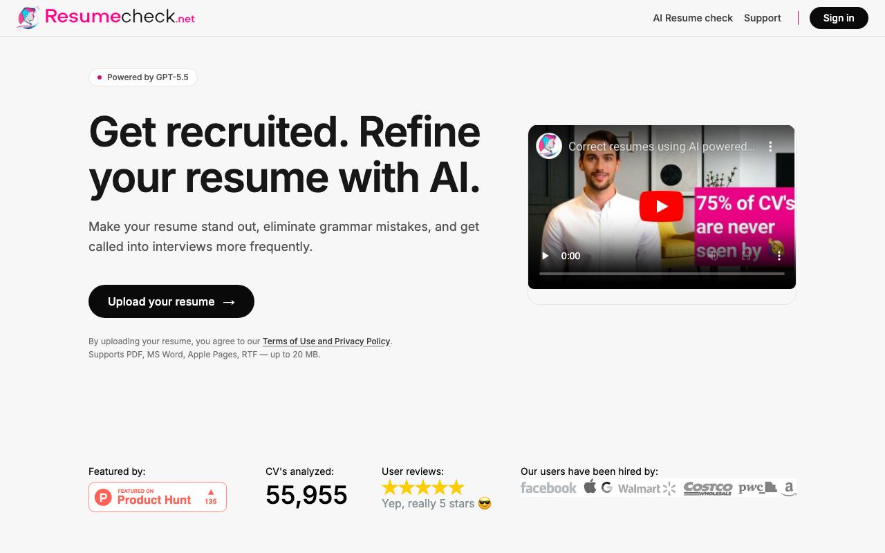 ResumeCheck screenshot