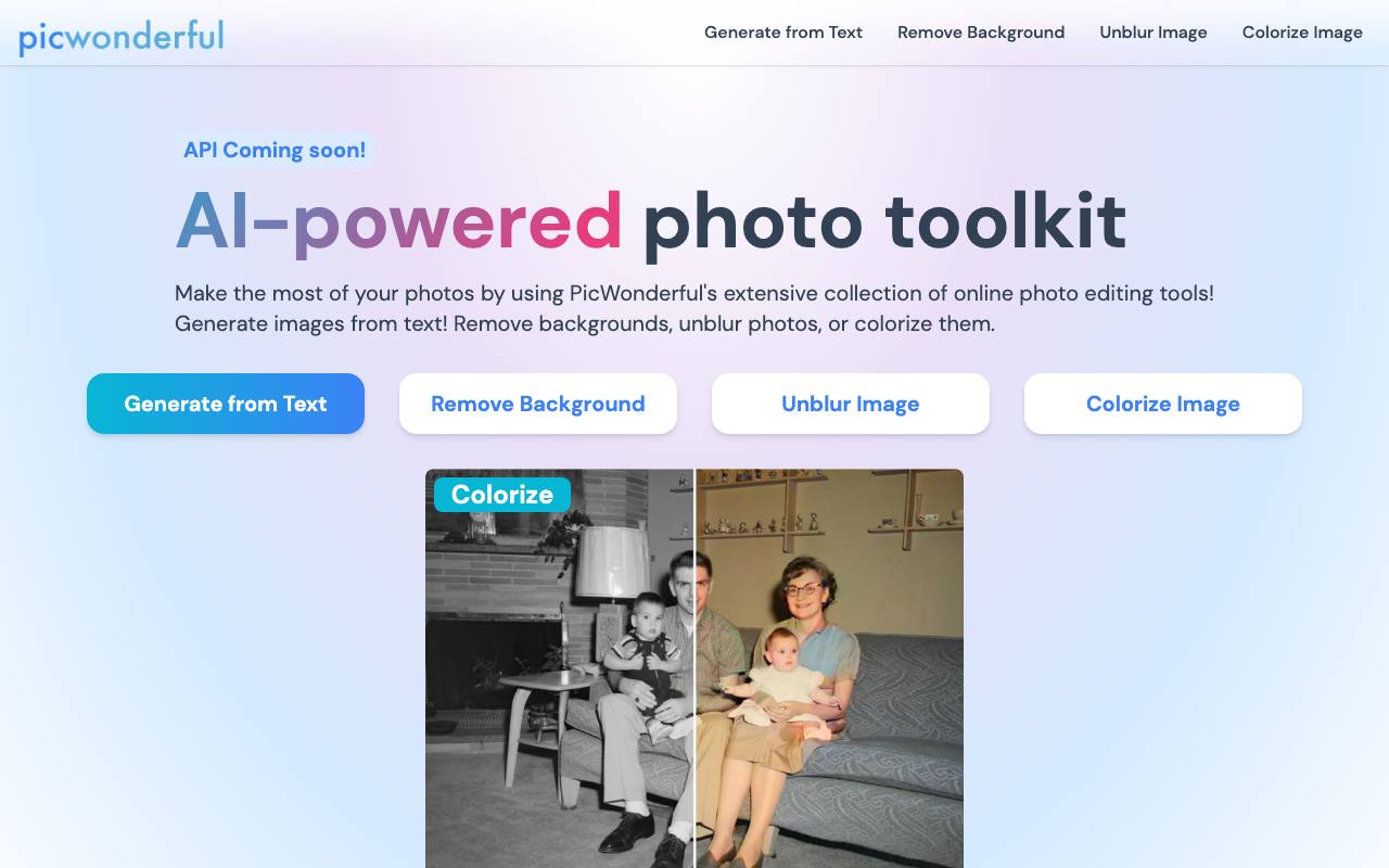 PicWonderful screenshot