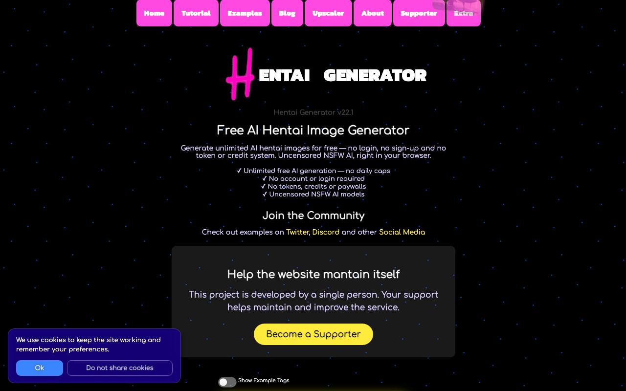Hentai Generator screenshot