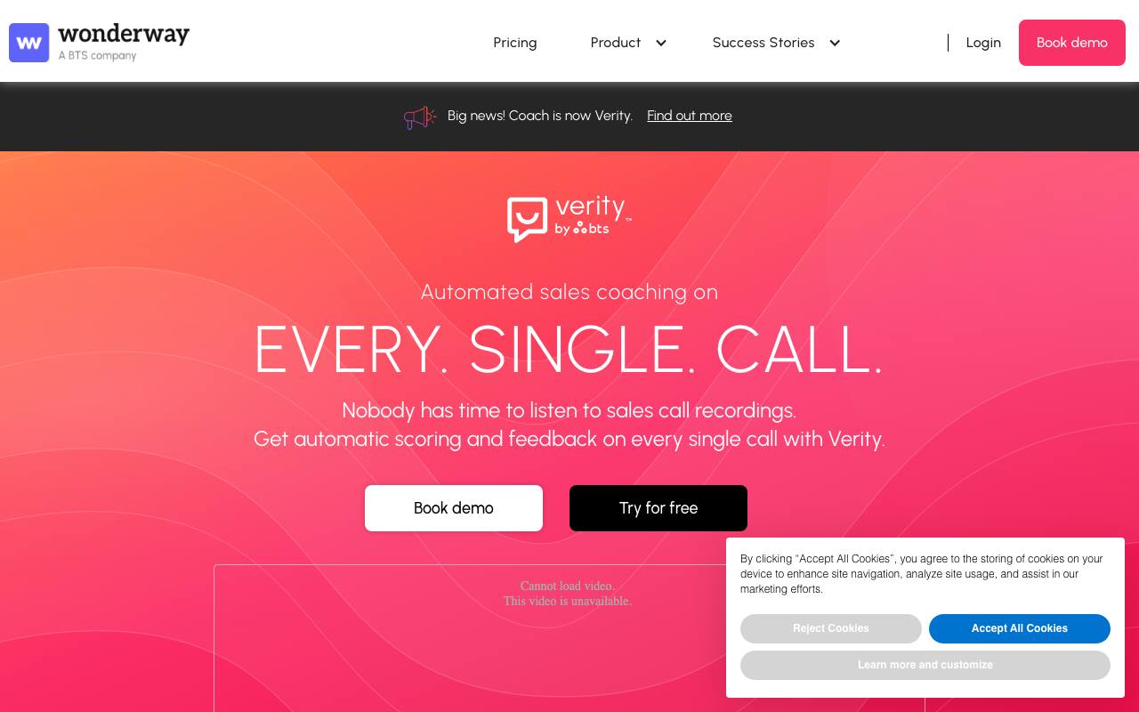 Wonderway Coach screenshot