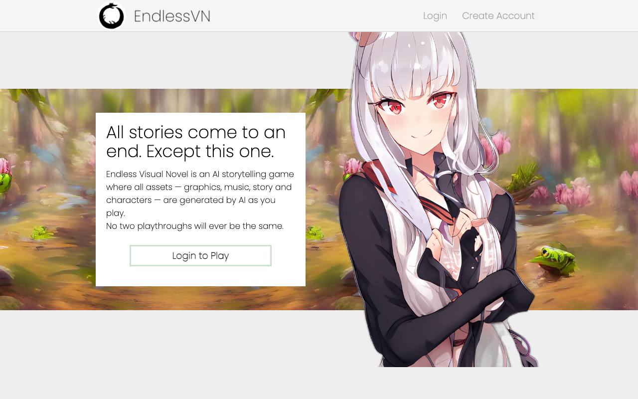 EndlessVN screenshot