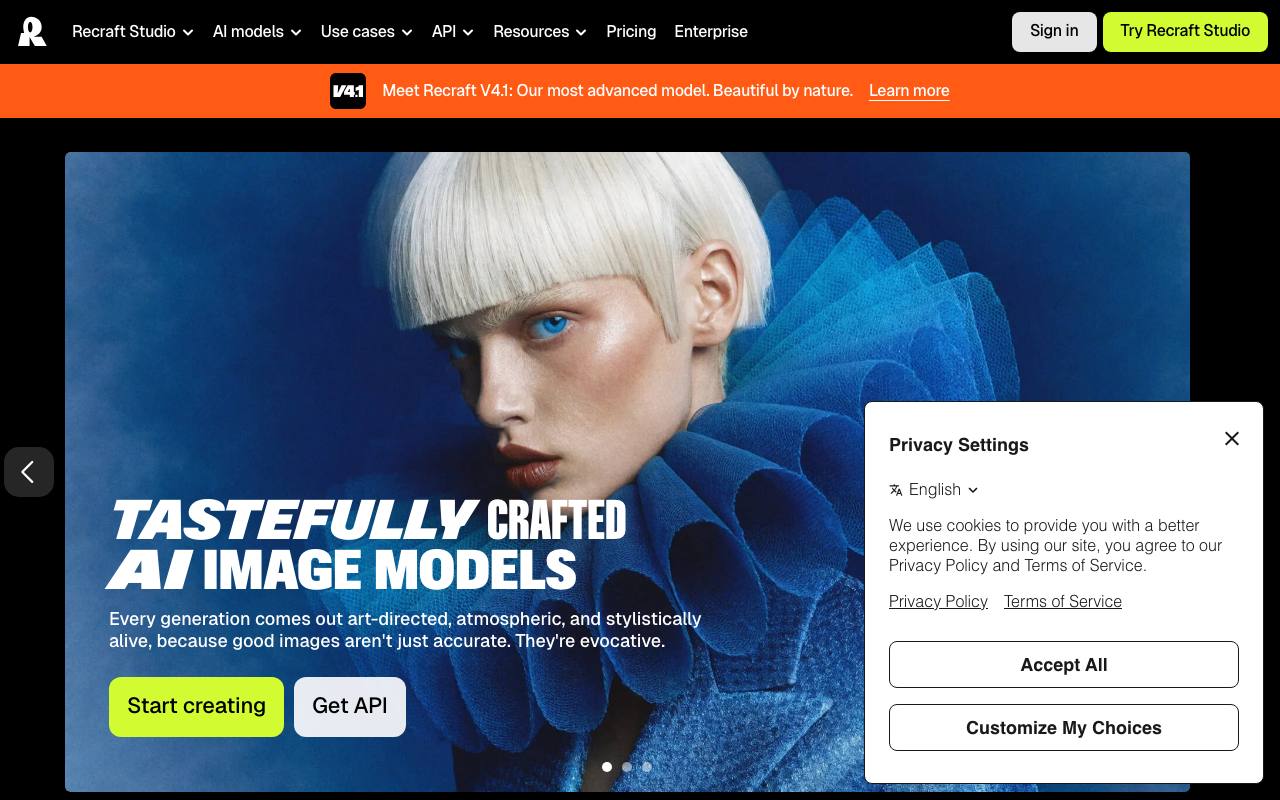 Recraft screenshot