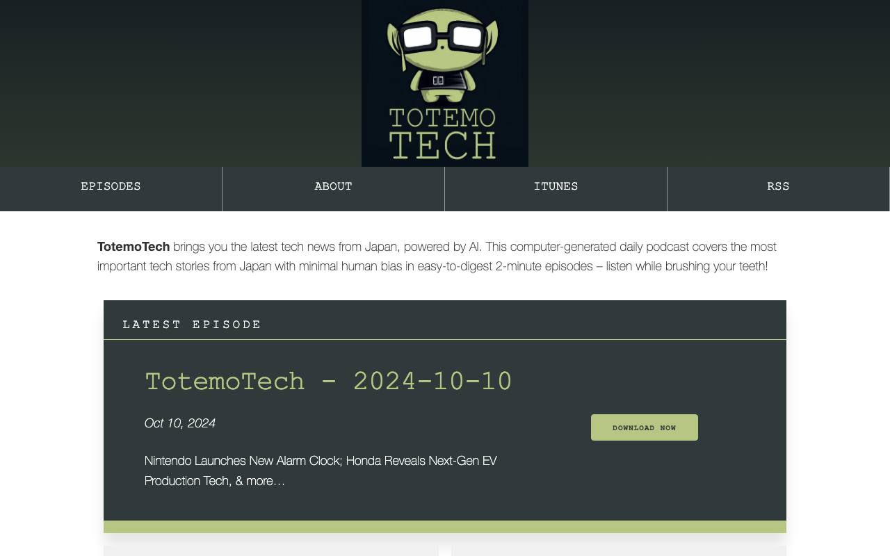 TotemoTech screenshot