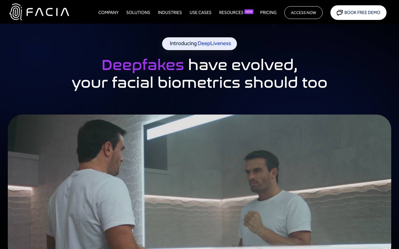 Facia AI screenshot