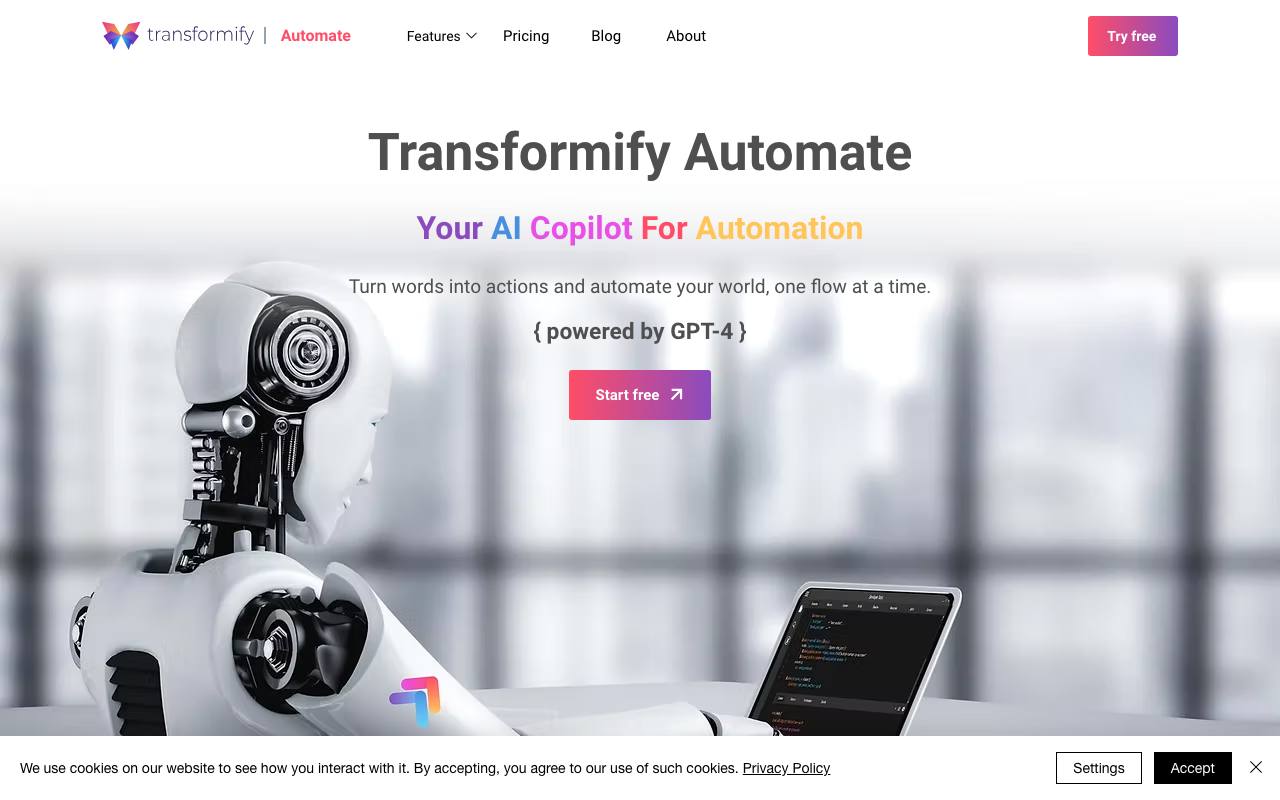 Transformify Automate screenshot