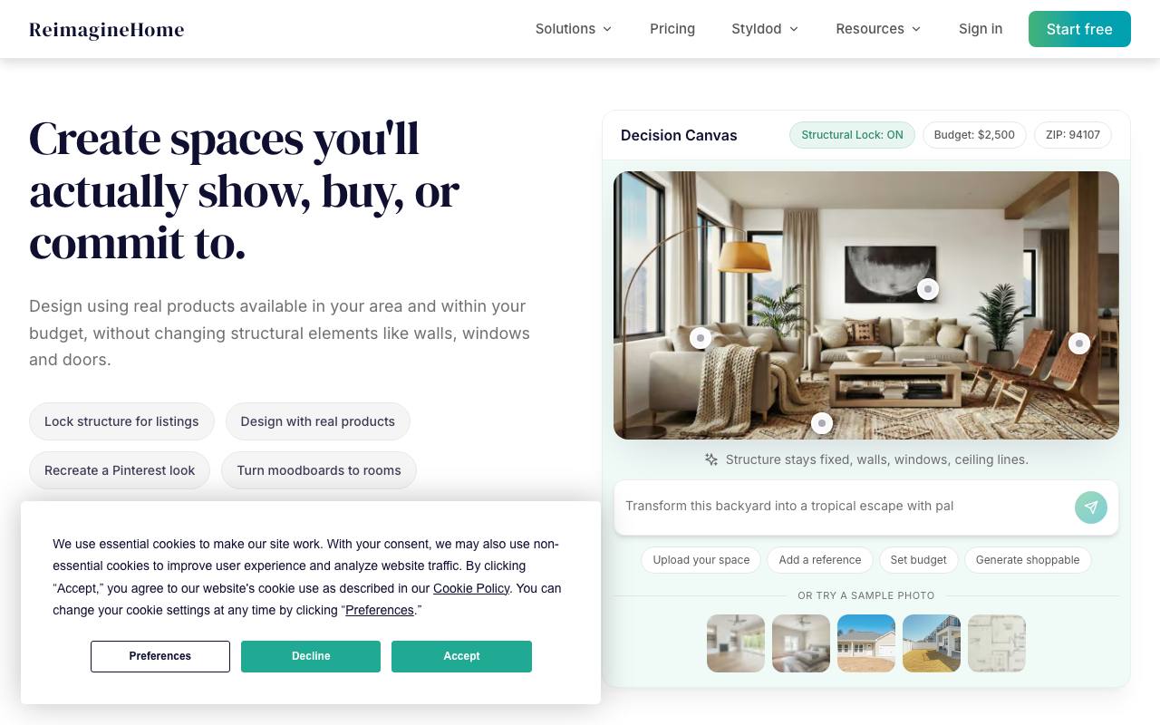 REimagine Home screenshot
