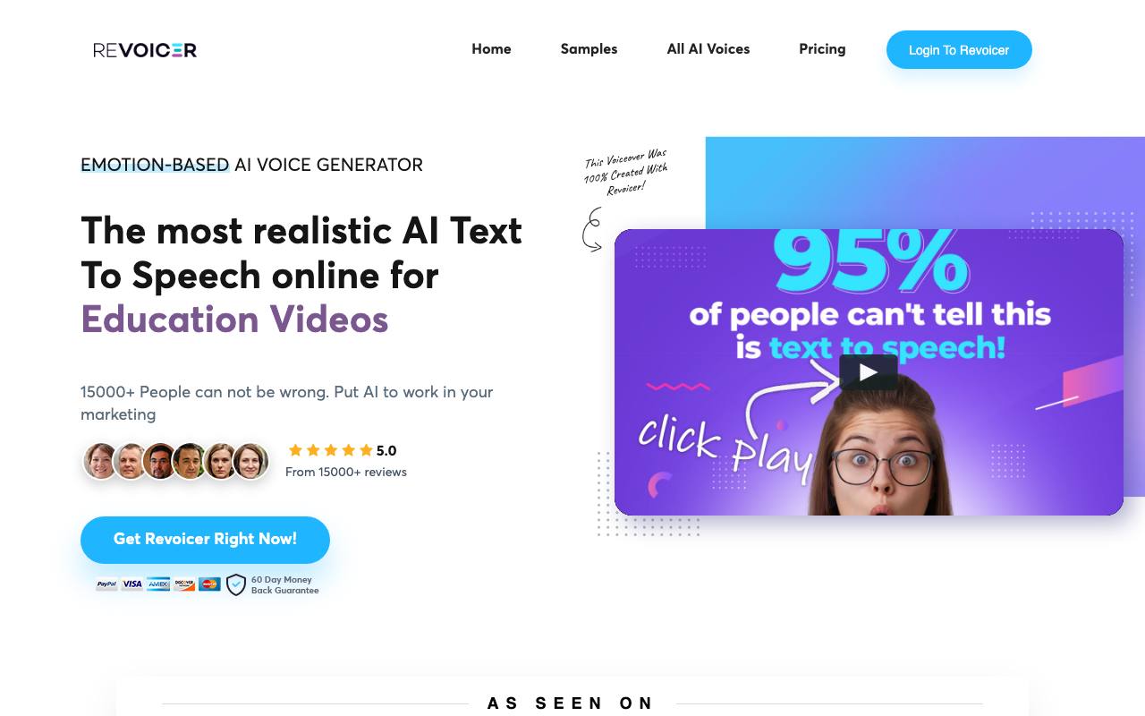 Revoicer screenshot