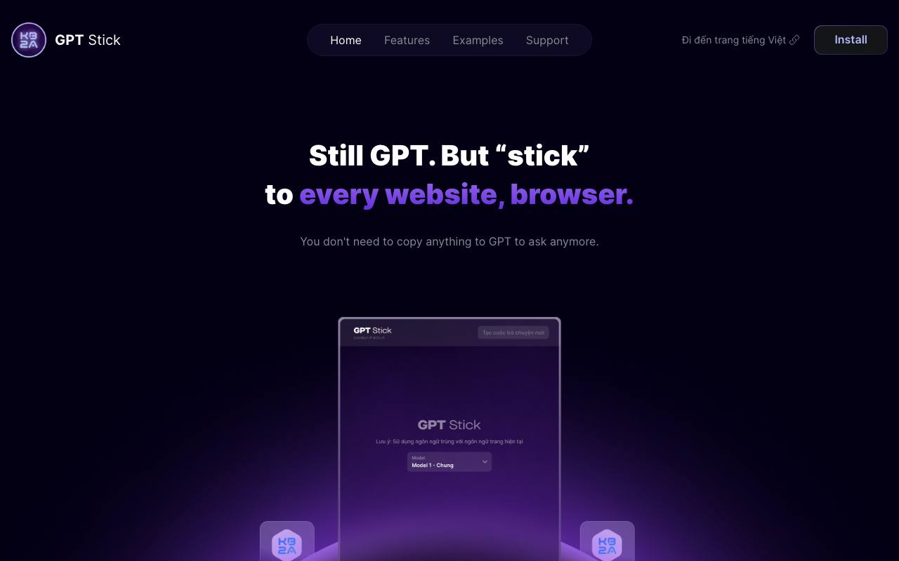 GPT Stick screenshot