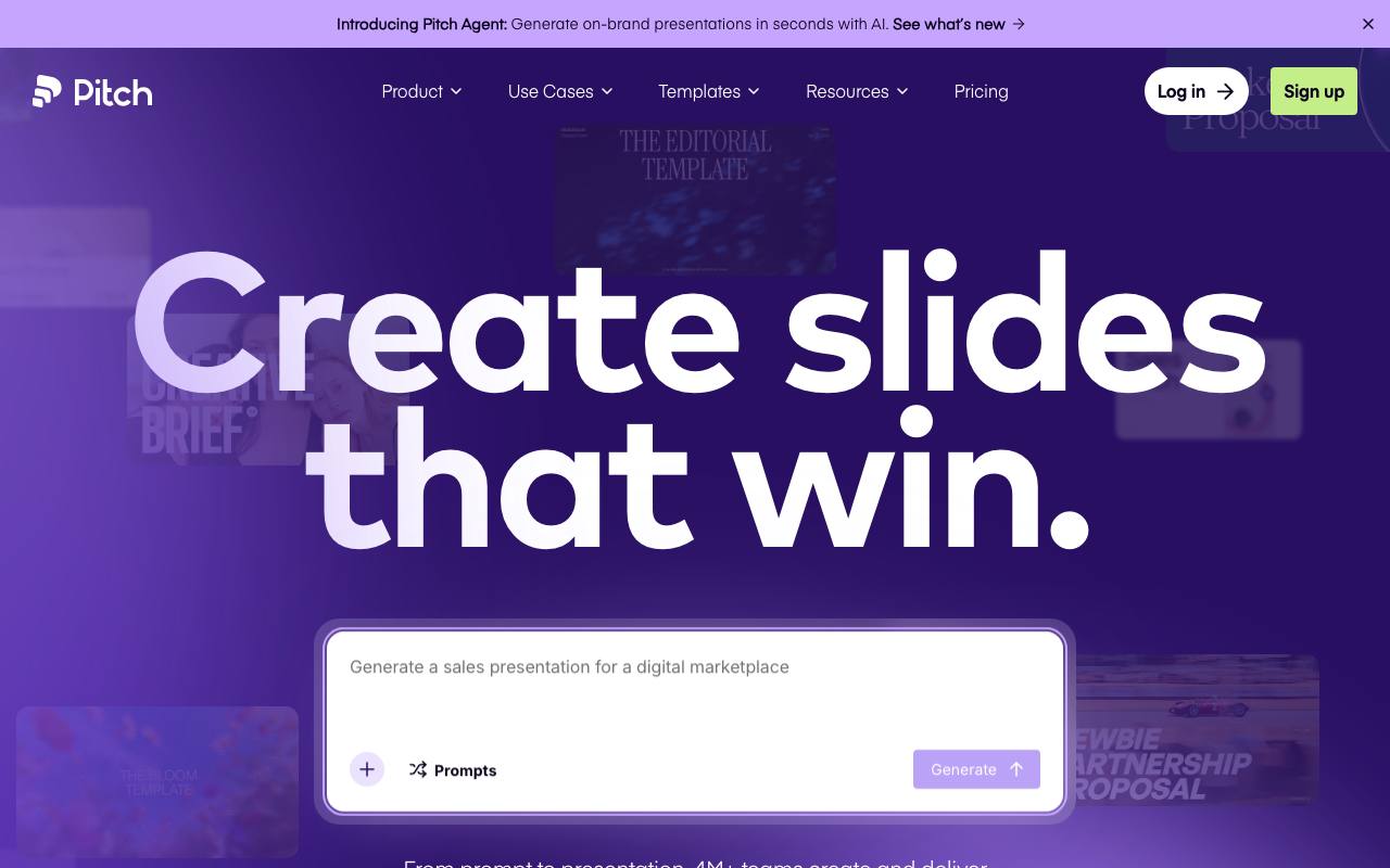 Pitch screenshot