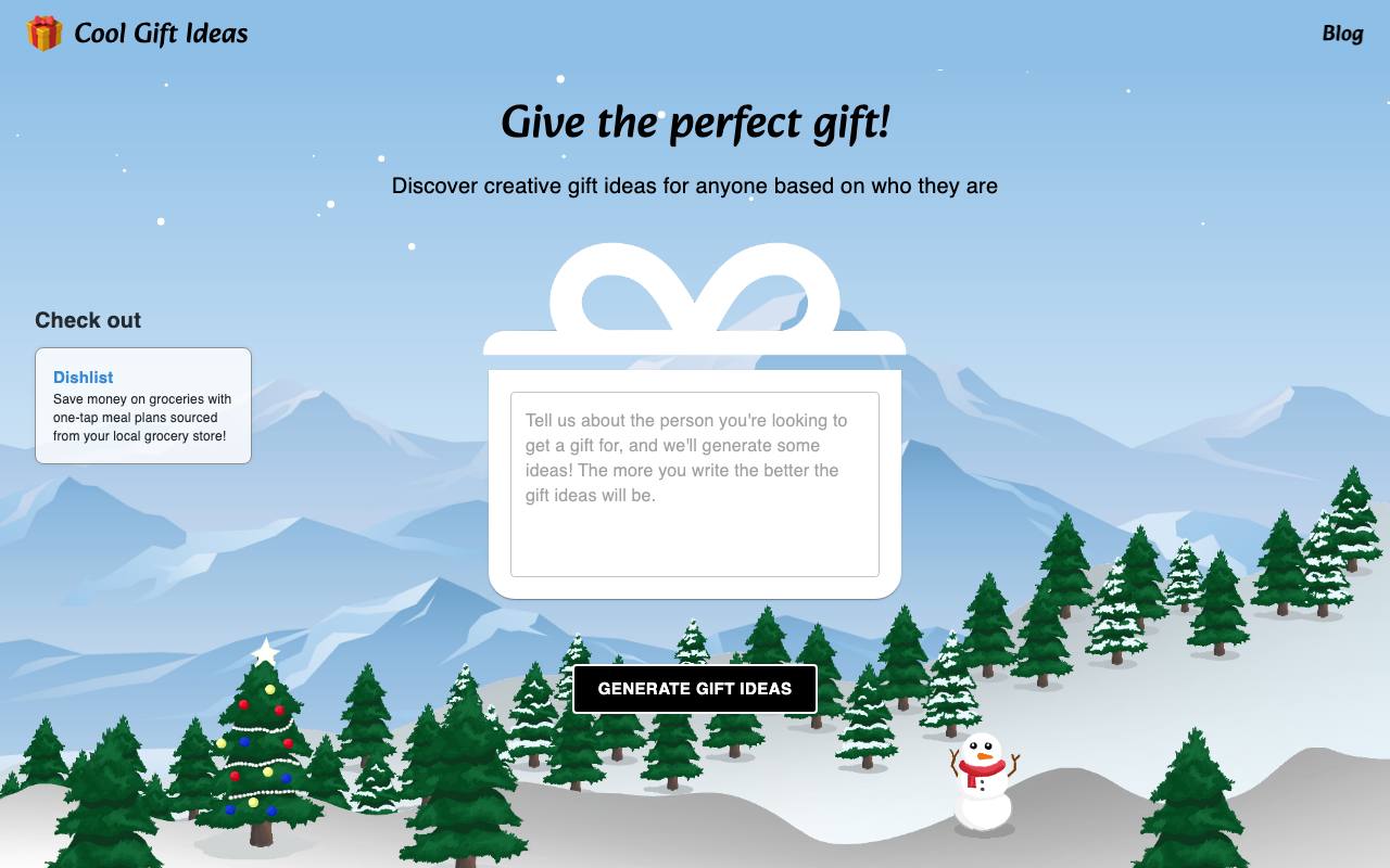 Cool Gift Ideas screenshot