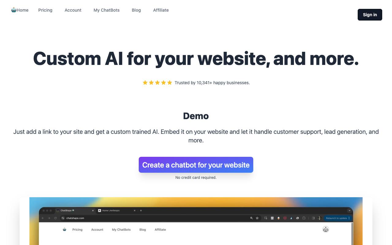 ChatShape screenshot