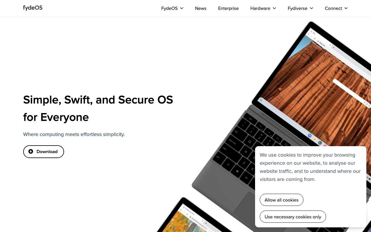 FydeOS screenshot
