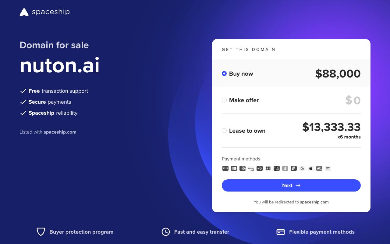 Nūton AI screenshot