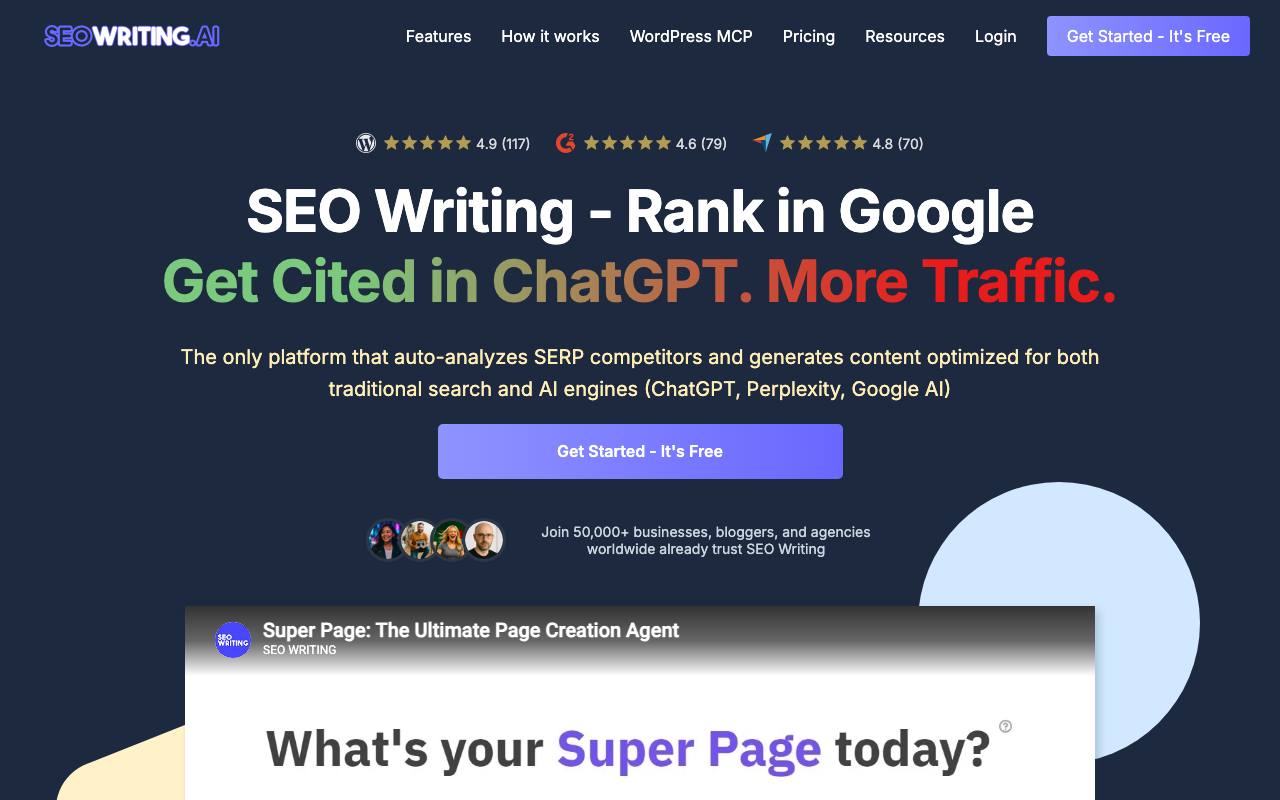 SEOWriting AI screenshot