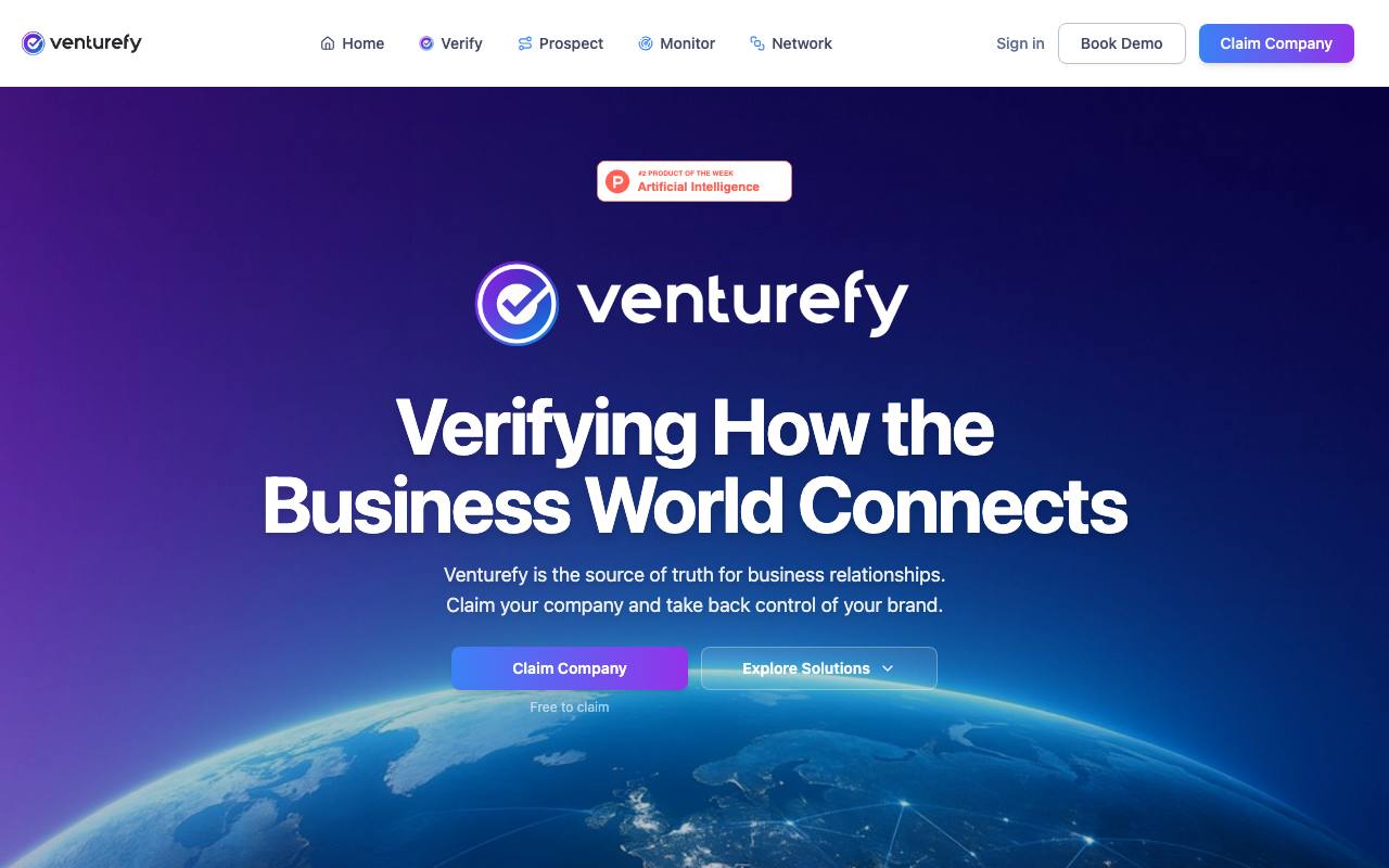 Venturefy screenshot