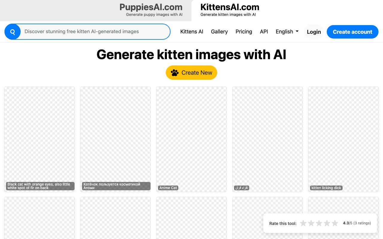 KittensAI screenshot