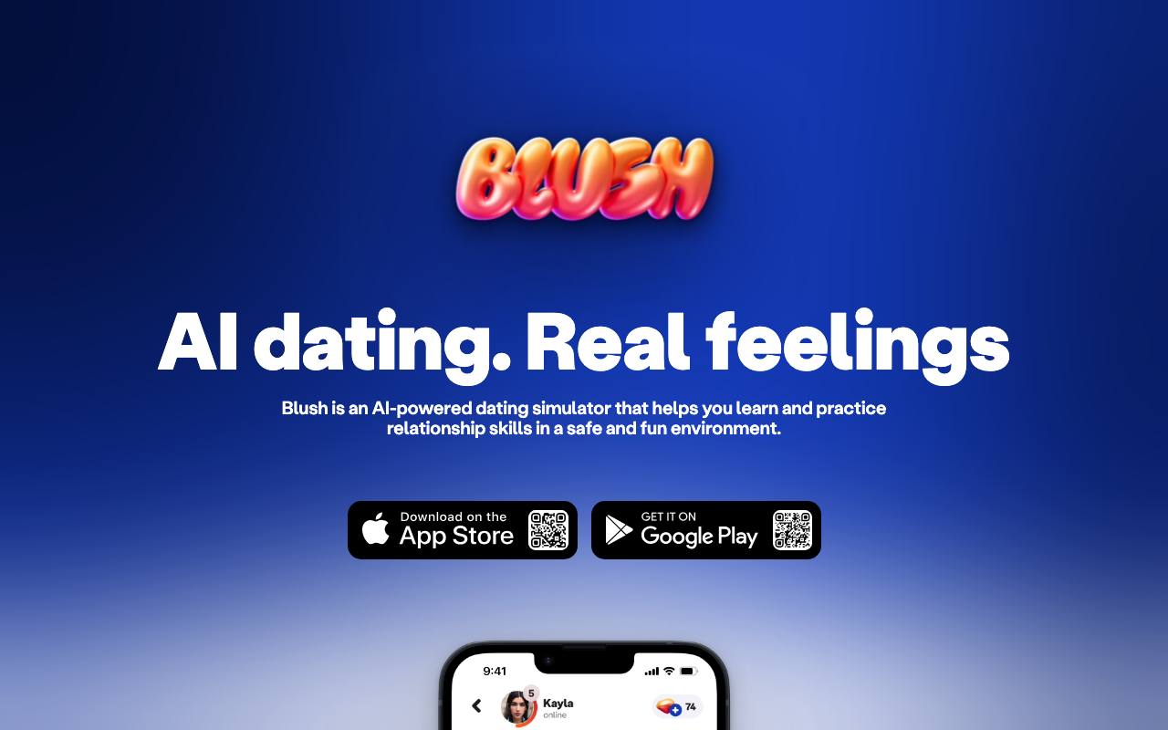 Blush screenshot