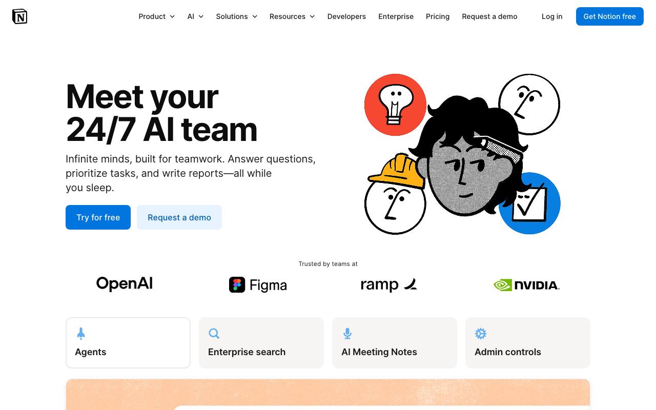 Notion AI screenshot