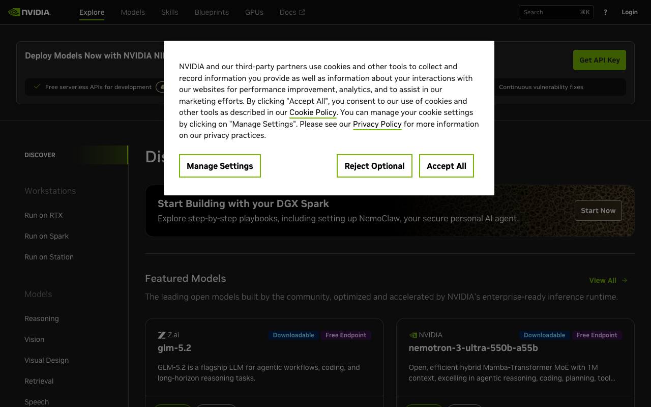 Nvidia Launchpad AI screenshot