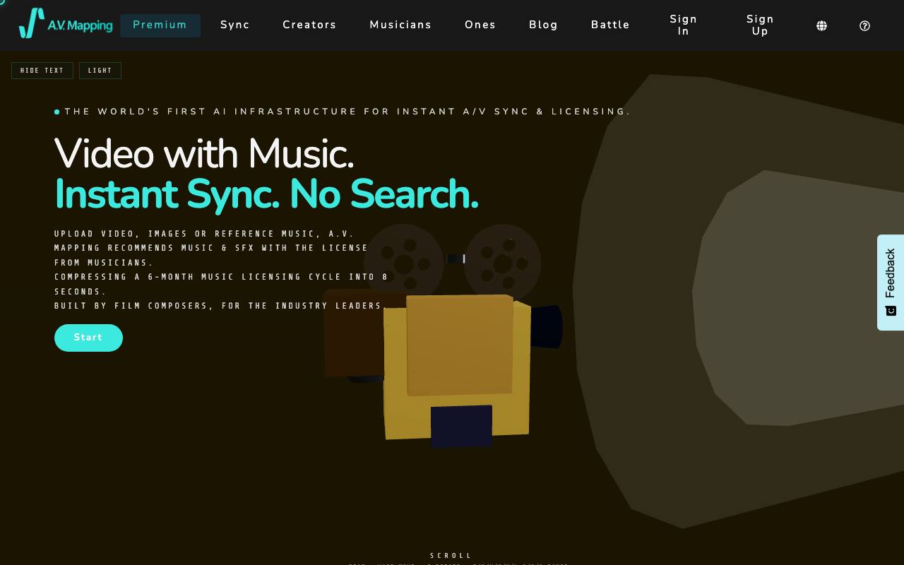 A.V. Mapping screenshot