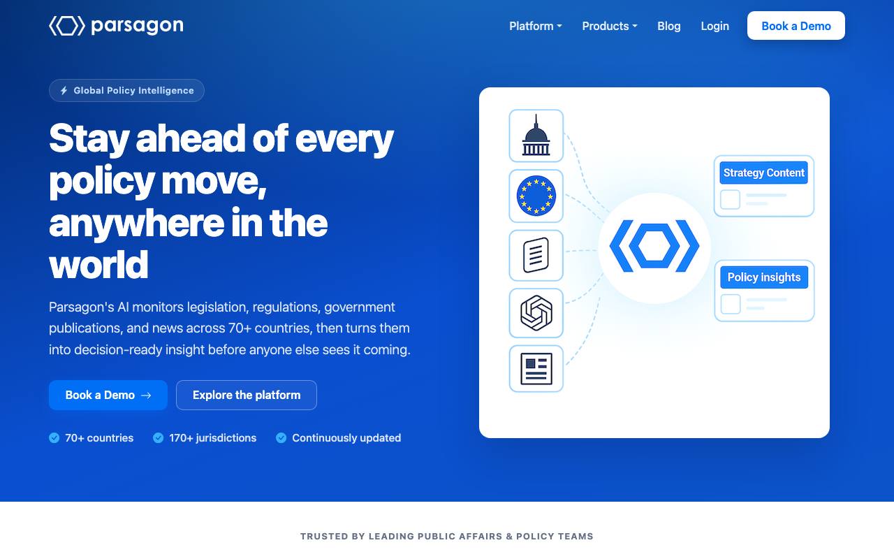 Parsagon screenshot